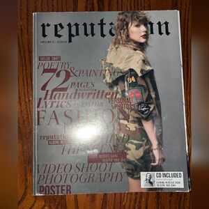 Collectible exclusive reputation Taylor Swift magazine without the CD or poster